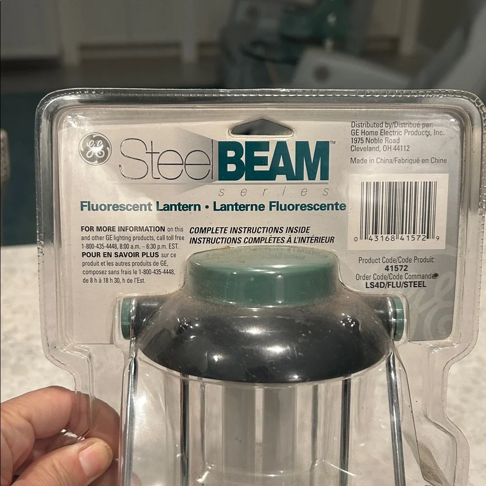 NWT - GE SteelBEAM Fluorescent Lantern for Camping